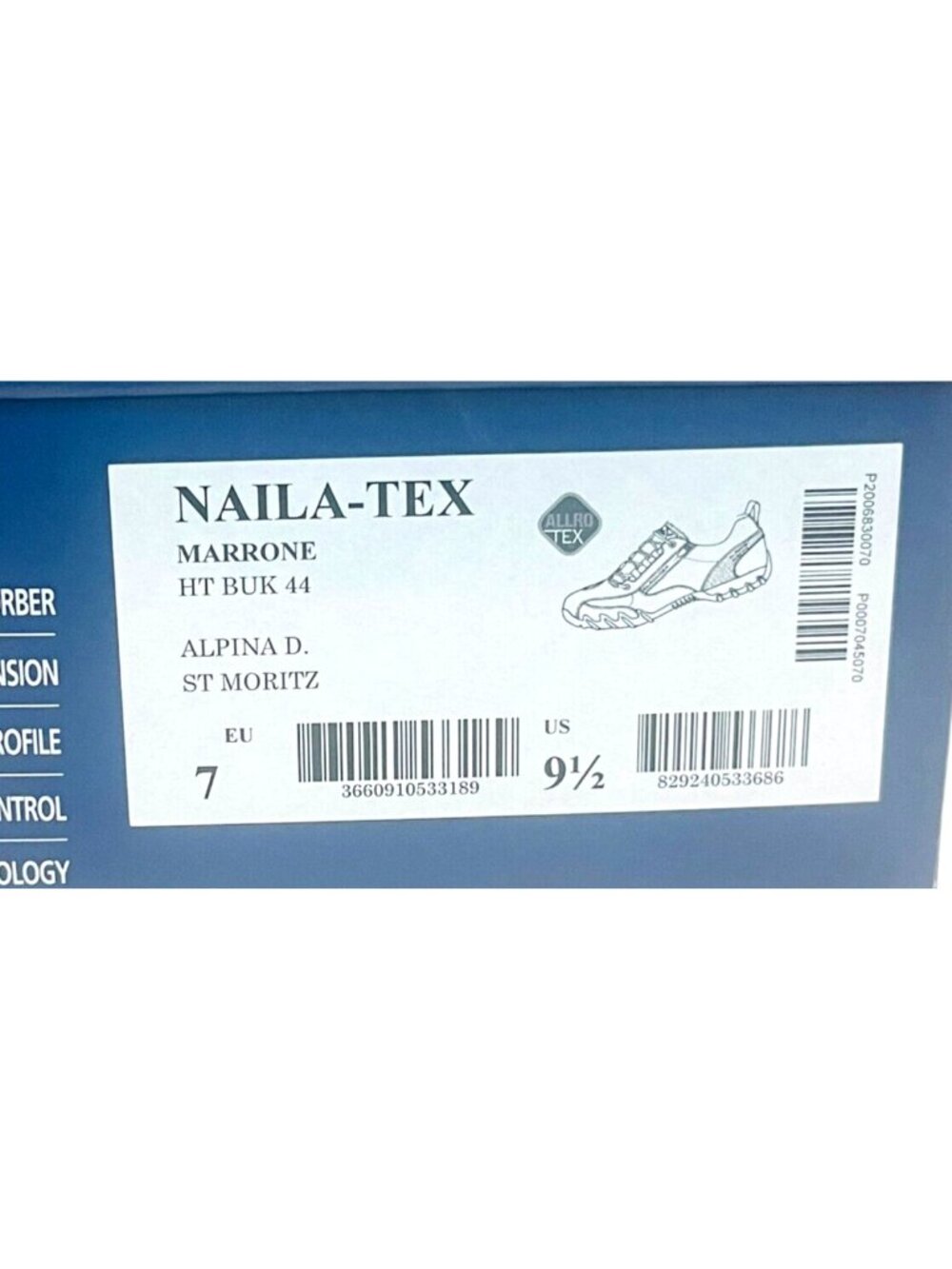 ALLROUNDER Shoes Naila-Tex Marrone - Women's Size 9 1/2 - NEW - Picture 6 of 12